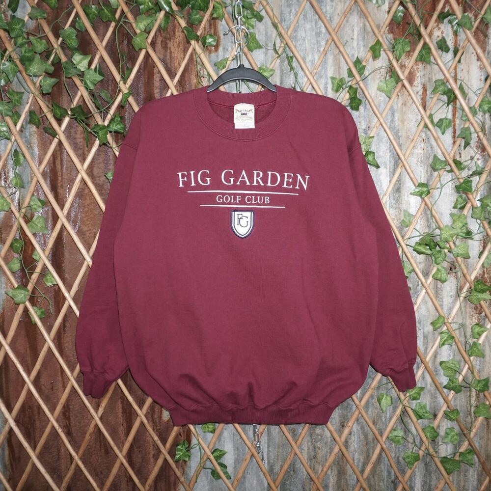 M - Vintage Y2K American Vintage Sweatshirts fig garden golf